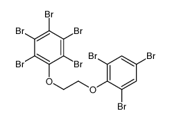 1,2,3,4,5-pentabromo-6-[2-(2,4,6-tribromophenoxy)ethoxy]benzene Structure