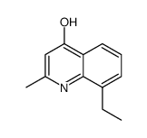 8-Ethyl-4-hydroxy-2-methylquinoline Structure