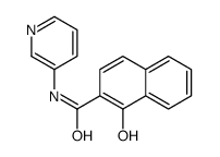 1-hydroxy-N-(pyridin-3-yl)naphthalene-2-carboxamide structure