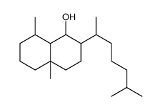 4a,8-dimethyl-2-(6-methylheptan-2-yl)-2,3,4,5,6,7,8,8a-octahydro-1H-naphthalen-1-ol结构式