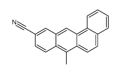 7-Methylbenz[a]anthracene-10-carbonitrile结构式