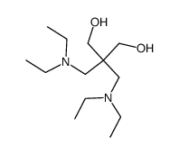 2,2-Bis(diethylaminomethyl)-1,3-propanediol Structure