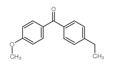 4-乙基-4’-甲氧基苯甲酮结构式