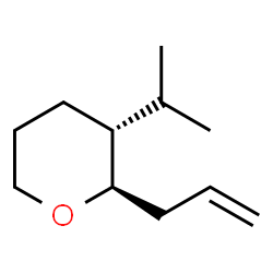 2H-Pyran,tetrahydro-3-(1-methylethyl)-2-(2-propenyl)-,(2R,3R)-rel-(9CI)结构式