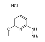 2-hydrazino-6-methoxypyridine hydrochloride结构式