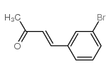 (E)-4-(3-溴苯基)-丁-3-烯-2-酮结构式