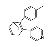 4-[2-(4-methylphenyl)-3-bicyclo[2.2.1]hepta-2,5-dienyl]pyridine结构式