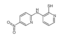 3-[(5-nitropyridin-2-yl)amino]-1H-pyridine-2-thione结构式