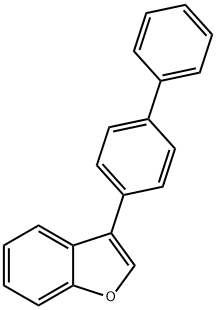 Benzofuran, 3-[1,1'-biphenyl]-4-yl- Structure