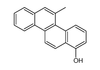 5-Methyl-1-chrysenol Structure