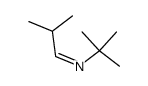 isobutyraldehyde N-(tert-butyl)-imine结构式