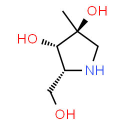 3,4-Pyrrolidinediol,2-(hydroxymethyl)-4-methyl-,(2R,3S,4S)-(9CI) picture