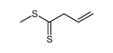 methyl buten-3-dithioate结构式