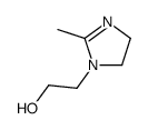 2-(2-methyl-2-imidazolin-1-yl)ethanol Structure