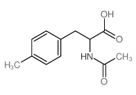 2-acetamido-3-(4-methylphenyl)propanoic acid Structure