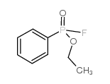 benzenephosphonic acid ethyl ester fluoride结构式