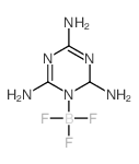 1-(trifluoro-l4-boranyl)-1,2-dihydro-1,3,5-triazine-2,4,6-triamine结构式