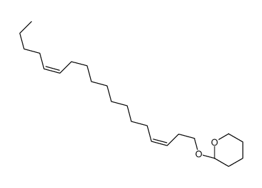 (2R)-2-[(3E,13E)-octadeca-3,13-dienoxy]oxane Structure