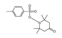 (2,2,6,6-tetramethyl-4-oxopiperidin-1-yl) 4-methylbenzenesulfonate结构式