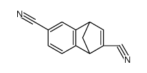 1,4-Methanonaphthalene-2,6-dicarbonitrile,1,4-dihydro Structure