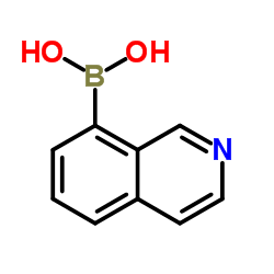 8-Isoquinolinylboronic acid structure