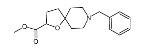 methyl 8-benzyl-1-oxa-8-azaspiro[4.5]decane-2-carboxylate Structure