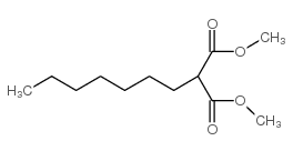 dimethyl 2-heptylpropanedioate Structure