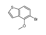 5-bromo-4-methoxy-1-benzothiophene Structure