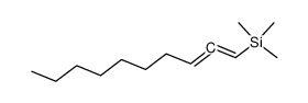 deca-1,2-dien-1-yltrimethylsilane结构式