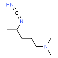 1,4-Pentanediamine,N4-carbonimidoyl-N1,N1-dimethyl-(9CI)结构式
