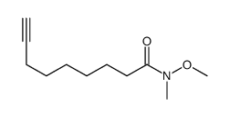 N-methoxy-N-methylnon-8-ynamide Structure