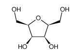 1,4-anhydro-L-galactitol Structure