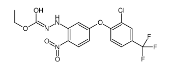 ethyl N-[5-[2-chloro-4-(trifluoromethyl)phenoxy]-2-nitroanilino]carbamate Structure