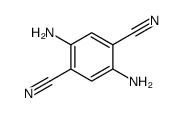 1,4-Benzenedicarbonitrile,2,5-diamino- Structure