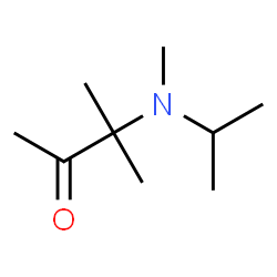2-Butanone,3-methyl-3-[methyl(1-methylethyl)amino]-(9CI) Structure