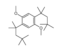 1,4-dimethoxy-2,5-bis(2,4,4-trimethylpentan-2-yl)benzene结构式