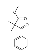 Benzenepropanoic acid, alpha-fluoro-alpha-methyl-beta-oxo-, methyl ester (9CI) structure