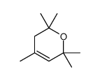 2,2,4,6,6-pentamethyl-3H-pyran Structure