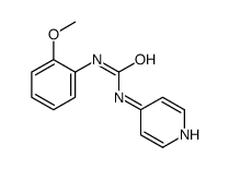 1-(2-methoxyphenyl)-3-pyridin-4-ylurea Structure