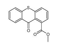 methyl 9-oxothioxanthene-1-carboxylate结构式