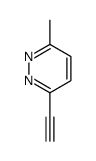 3-Ethynyl-6-methyl-pyridazine Structure