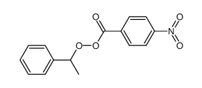 1-phenylethyl 4-nitroperoxybenzoate Structure