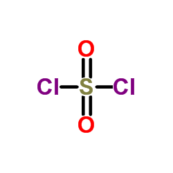 Sulfuryl chloride structure