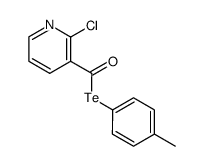 2-chloro-telluronicotinsaure-Te-4-methylphenylester Structure