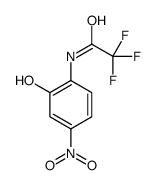 2,2,2-Trifluoro-N-(2-hydroxy-4-nitrophenyl)acetamide结构式