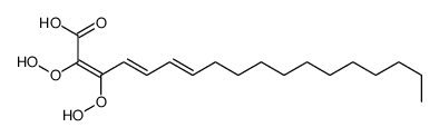 2,3-dihydroperoxyoctadeca-2,4,6-trienoic acid Structure