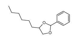 4-hexyl-2-phenyl-1,3-dioxolane结构式