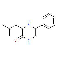 2-Piperazinone,3-isobutyl-5-phenyl-(8CI) structure