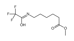 methyl 6-[(2,2,2-trifluoroacetyl)amino]hexanoate结构式