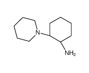 (1S,2S)-2-(哌啶-1-基)环己胺结构式